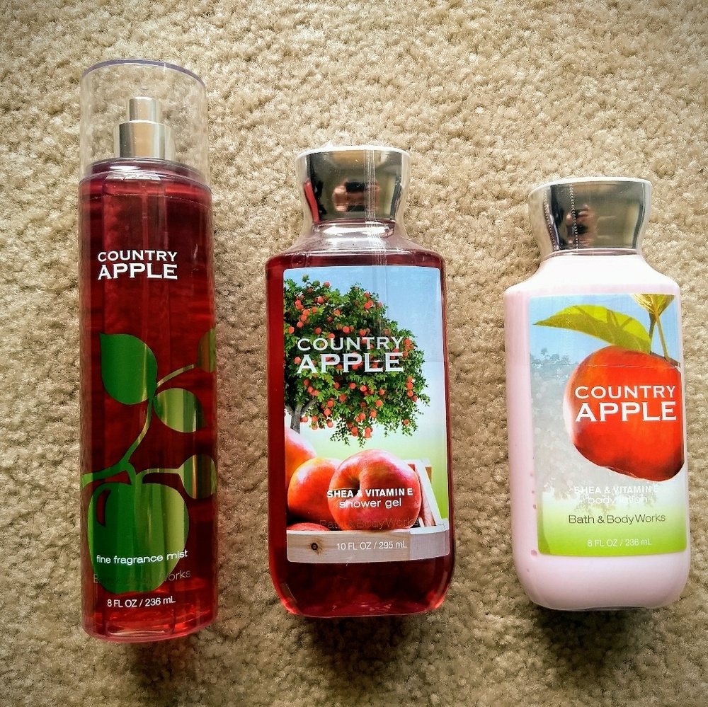 Bath and Body Works Country Apple Set (New)